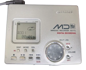 🔥Aiwa AM F5 plata minidisco reproductor grabadora coleccionista REPUESTO DEFECTUOSO🔥 - Imagen 1 de 8