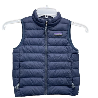 Patagonia Goose Down Puffer Vest Kids 3T Netplus Shells Winter Outdoor Camp Hike - Image 1 of 4