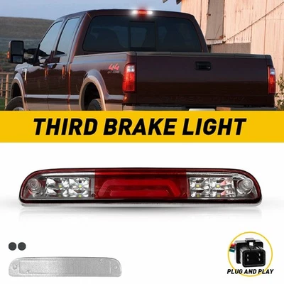 Tercera luz de freno LED para Ford F-350 F-450 F-550 Super Duty 1999-2016 F-250 Foto 1 de 4