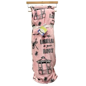 Gilmore Girls Pink Throws Set Of 2 Mother Daughter 70” X 60” NWT - Picture 1 of 4