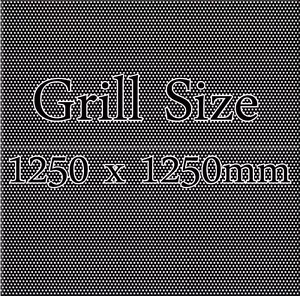 Large Speaker Cabinet Steel Mesh Grille Perforated Grill Sheet 1250mm x 1250mm - Picture 1 of 1