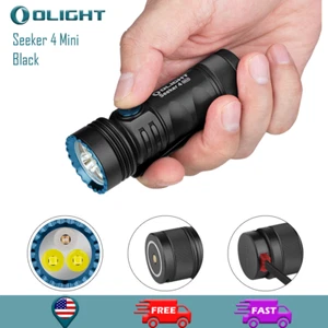 Olight Seeker 4 Mini Torcia LED Ricaricabile 1200 LM con Luce UV - Foto 1 di 11