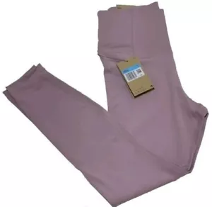 Nike Women's 7/8 High Rise Dri-Fit Leggings Pink Yoga Hidden Pocket Size M - New - Picture 1 of 5