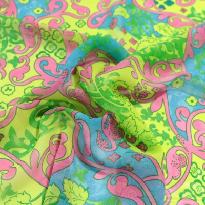 Designer Chiffon Stoff transparent zart weichfallend für Deko Vorhang Kleider - Bild 1 von 2