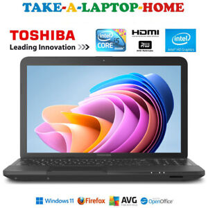 Neues AngebotToshiba Satellite Pro Laptop Intel Core i5 3,1 GHz Windows11 großer 15,6" Bildschirm DVD