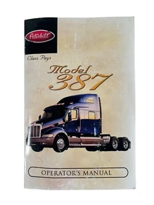 2002 2003 Peterbilt 387 Truck Semi Factory OEM Owner Operator User Guide Manual - Picture 1 of 4