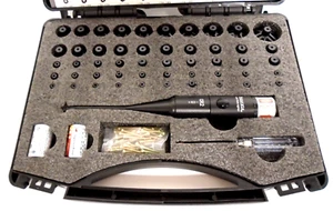 MCREHOTZ Professional Red Laser Bore Sighting Kit with 50 Adapters Free Shipping - Picture 1 of 6