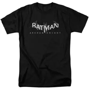 Batman Arkham Knight AK Splinter Logo T Shirt Licensed Comic Book Tee Black - Picture 1 of 2