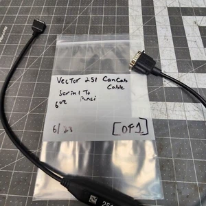 Kvaser Vector 251 OPTO Drvcan Lapcan CanBus PCMCIA Cancab Interface Cable  [OF1] - Picture 1 of 12
