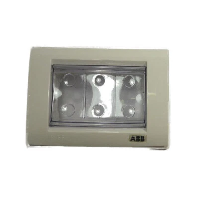 ABB ELOS placca stagna IP55 a 3 moduli Bianca 19380526 MADE IN ITALY