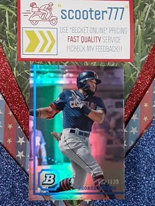 2022 Bowman Heritage Prospect~⭐GEORGE VALERA⭐️《CHROME REFRACTOR》#/199~GUARDIANS - Picture 1 of 2