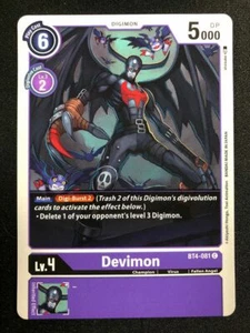 Digimon BT4-081 Devimon Common Great Legend - Bild 1 von 2