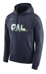 Nike Dallas Mavericks Hoodie NBA City Edition Blue Hoodie Sweatshirt Mens Large - Picture 1 of 10