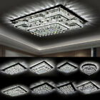 Modern LED Crystal Ceiling Lights Chandelier Lamp Kitchen Bedroom Living Room