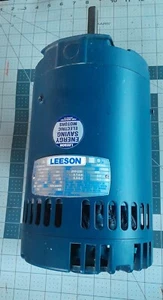 Leeson 111148.00 A6T11DZ2B, 1,5 PS Motor, 1140 U/min, 3 PH, 208-230/460 V, 60 HZ - Bild 1 von 9