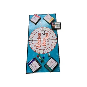 Chicken Soup Game Parts (Small # Cards Missing) Board Pencil Dice 4 Players - Picture 1 of 6