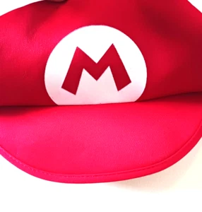 Super Mario Bros Adult Red Hat Cosplay Rubie's Costume - Picture 1 of 5