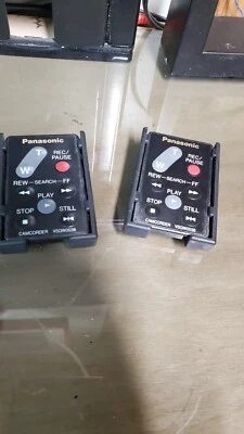 X2 Panasonic VSQW0038 CAMCORDER Wireless REMOTE CONTROL - Image 1 of 3