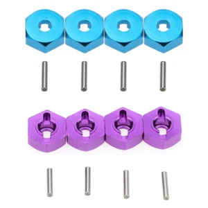 4 Stück 12 mm Rad Sechskant Antrieb Nabe Adapter Dicke M5 5 mm für RC Modellauto T10053 - Bild 1 von 7