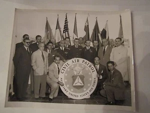 (3) 1950'S CIVIL AIR PATROL PHOTOGRAPHS - B & W - 8" X 10" - SEE PICS - TUB QQQ - Picture 1 of 4