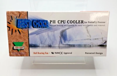 Best Choice PII CPU Cooler for Pentium II Processor - Cooltech - Open Box/Mint - Image 1 of 4