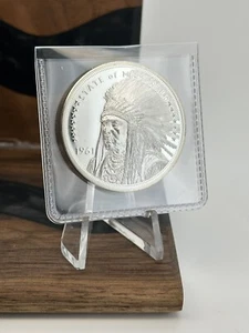 2020 Cook Islands Lost States of America McDonald 1oz Silver Proof Coin READ* - Picture 1 of 3