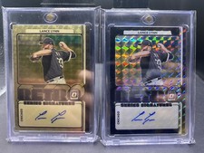 Lance Lynn 2021 optic retro signature series auto black finate and gold vynl 1/1