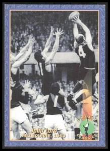 AFL 1994 Herald Sun Cazaly Classics Melbourne John Lord 55 Football CB-1-1-B-38 - Picture 1 of 8