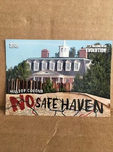 Walking Dead Evolution NO SAFE HAVEN Insert Card NSF-8 / HILLTOP COLONY🎥🎥🎥 - Picture 1 of 2