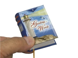 new Guiding Words mini book 2.60" hardcover 430 pages easy read ribbed spine - Picture 1 of 3