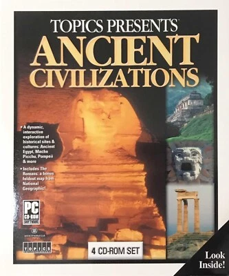 Topics Presents ANCIENT CIVILIZATION - 4 CD-ROM Set - Image 1 of 3
