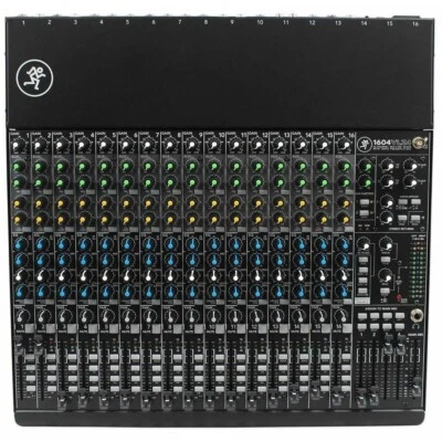 MACKIE 1604VLZ4 Dual 32-bit RMFX+ Rack-Mountable 16 Channel Recording Mixer - Image 1 of 4