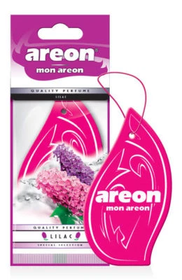 AREON MON Design Hanging Car Air Freshener, Lilac Scent - Image 1 of 2