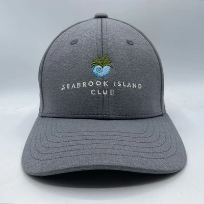 Seabrook Island Club Hat Under Armour Youth Boys Strapback Gray Golf Cap SC - Image 1 of 4