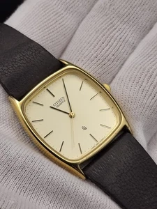 Reloj Hombre Cuarzo Vintage Citizen 4-712277 Batería Reemplazado De Japón - Imagen 1 de 15