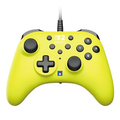 HORIPAD TURBO Controller for Nintendo Switch 2 Windows PC Lime Yellow - Image 1 of 4