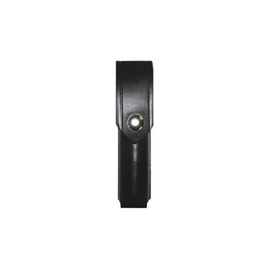 Boston Leder Strion Leuchtenhalter schwarz schlicht Nickel 5573LD-1 - Bild 1 von 1