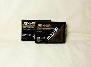 2 Maxell HS-4/90s 4mm Data Tape Cartridges-DDS Helical Scan (new sealed) - Picture 1 of 2