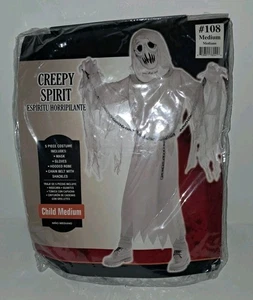 ¡Nuevo! Disfraz Spirit Ghoul Halloween Niño Talla Mediana 5 piezas - Imagen 1 de 2