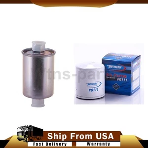 Pronto Engine Oil Filter,Fuel Filter 2X for Pontiac Grand Am 3.0L 1985-1987 - Picture 1 of 12