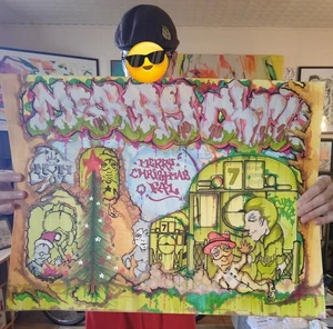 FUZZ ONE Markers on Big Size paper 61x46cm DUSTER/SEEN/QUIK/DAZE/CES/COPE2/TAKI - Picture 1 of 2