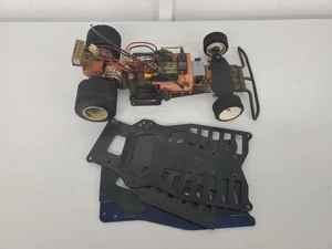1/10 Bolink Invader? RC Pan Car with Electronics W Damaged Pan Chassis Lot - Picture 1 of 19