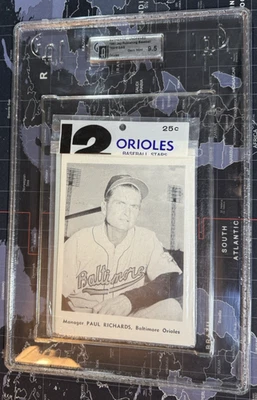 1961 Jay Publishing Orioles Team Bag GAI 9.5 Auth Unopened Brooks Robinson  cc23 - Image 1 of 4