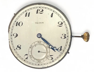 Vulcain Watch Movement with Dial – For Parts/ Repair - Image 1 of 4