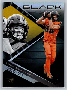 Luke Musgrave 2023 Panini Chronicles Draft Picks Black Gold /10 #16 Rookie - Picture 1 of 2
