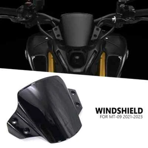 Windshield Windscreen Front Deflectors For YAMAHA MT-09 SP MT09 2021 2022 2023 - Picture 1 of 13