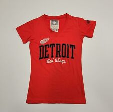 D's TEES CUTE! "DETROIT RED WINGS" TOP Size: Women's Small DETROIT THRIFT 313
