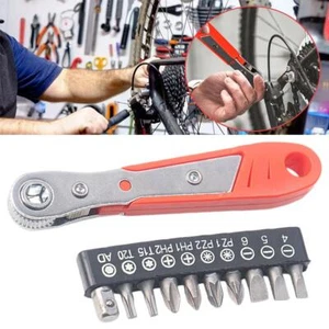 Right Angle Magnetic Screwdriver Mini Ratchet Wrench Drive High Torque Offset - Picture 1 of 13