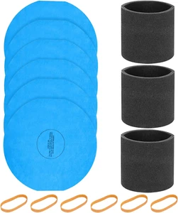 3er Pack 90585 Schaumfilterhülse & 6er Pack Ladensauger Mehrweg Trockenfilter 9010700 &  - Bild 1 von 7