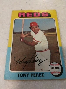 1975 Topps #560 Tony Perez Others in picture Lot of 5 - Picture 1 of 4